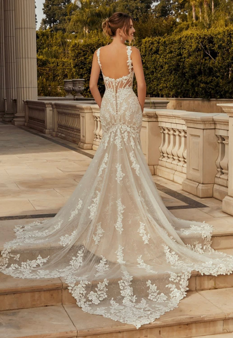 Robe de mariée princesse ivoire
